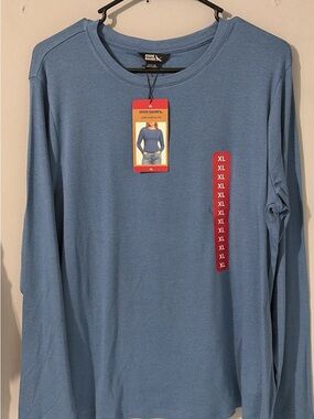 Eddie Bauer women’s  Long Sleeve Crew Tee - Blue